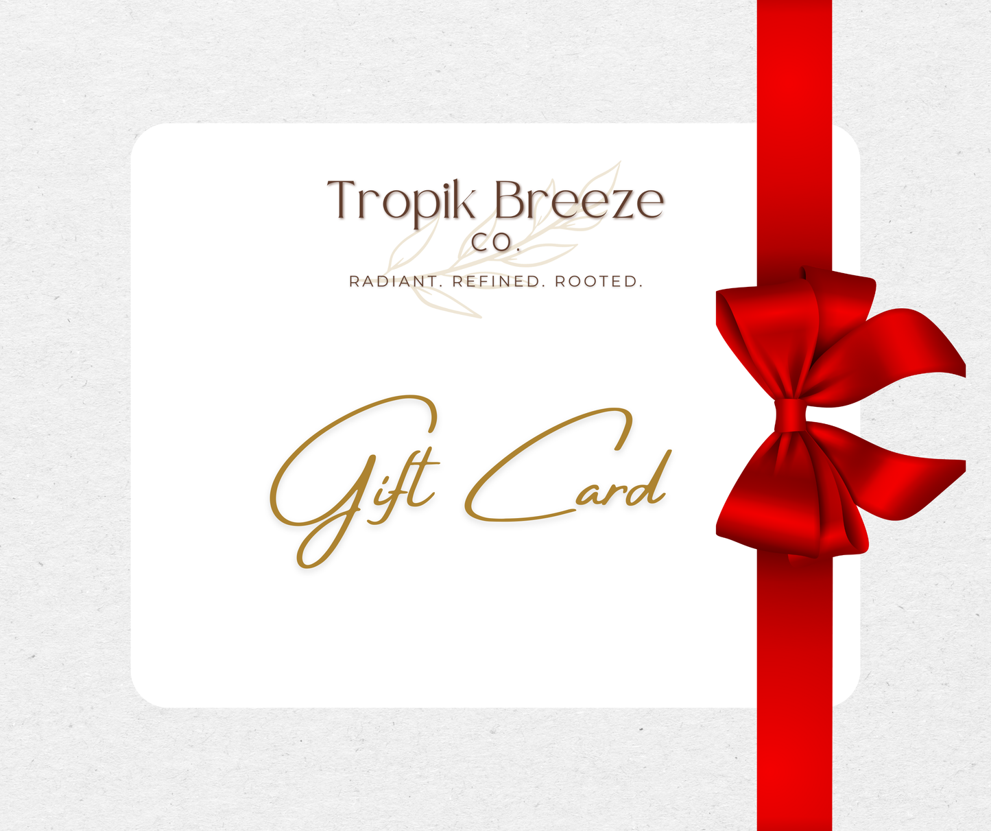 Gift Card TBCo.